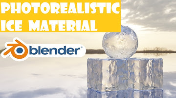 Photorealistic Ice Material/Shader | Blender Tutorial