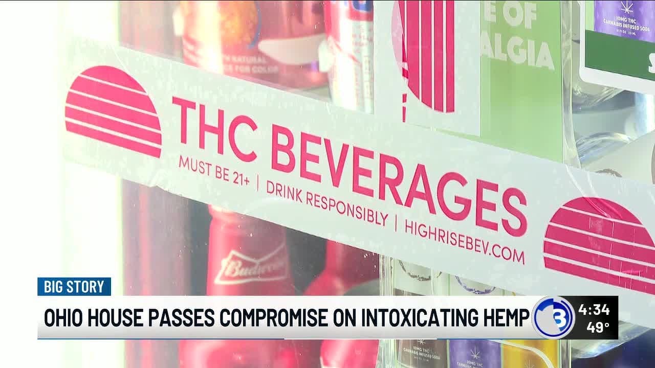 Ohio House passes bipartisan compromise on intoxicating hemp products, marijuana laws