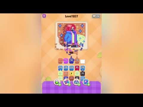 Colony Flow Level 1857 Hard Puzzle Walkthrough Solution