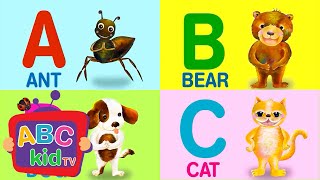 Learn the Animal Alphabet | ABC Kid TV Nursery Rhymes & Kids Songs