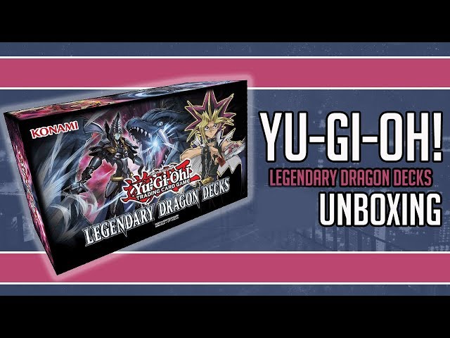 yugioh legendary dragon decks review Yu-Gi-Oh! TCG: Unlimited  Shopville summon powerful Synchro Monsters YU-GI-OH! Legendary Dragon Decks Unboxing