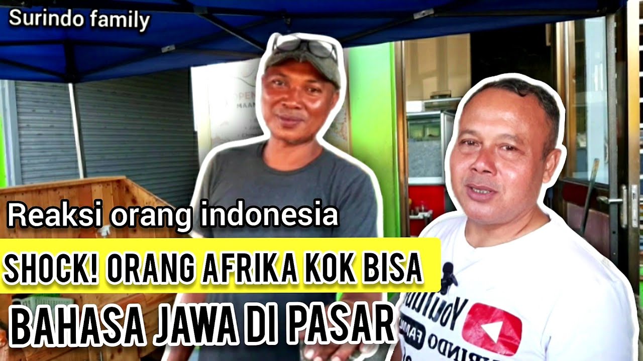 KELILING KOTA PARAMARIBO‼MAMPIR KE PASAR JAWA KETEMUNYA ORANG AFRIKA