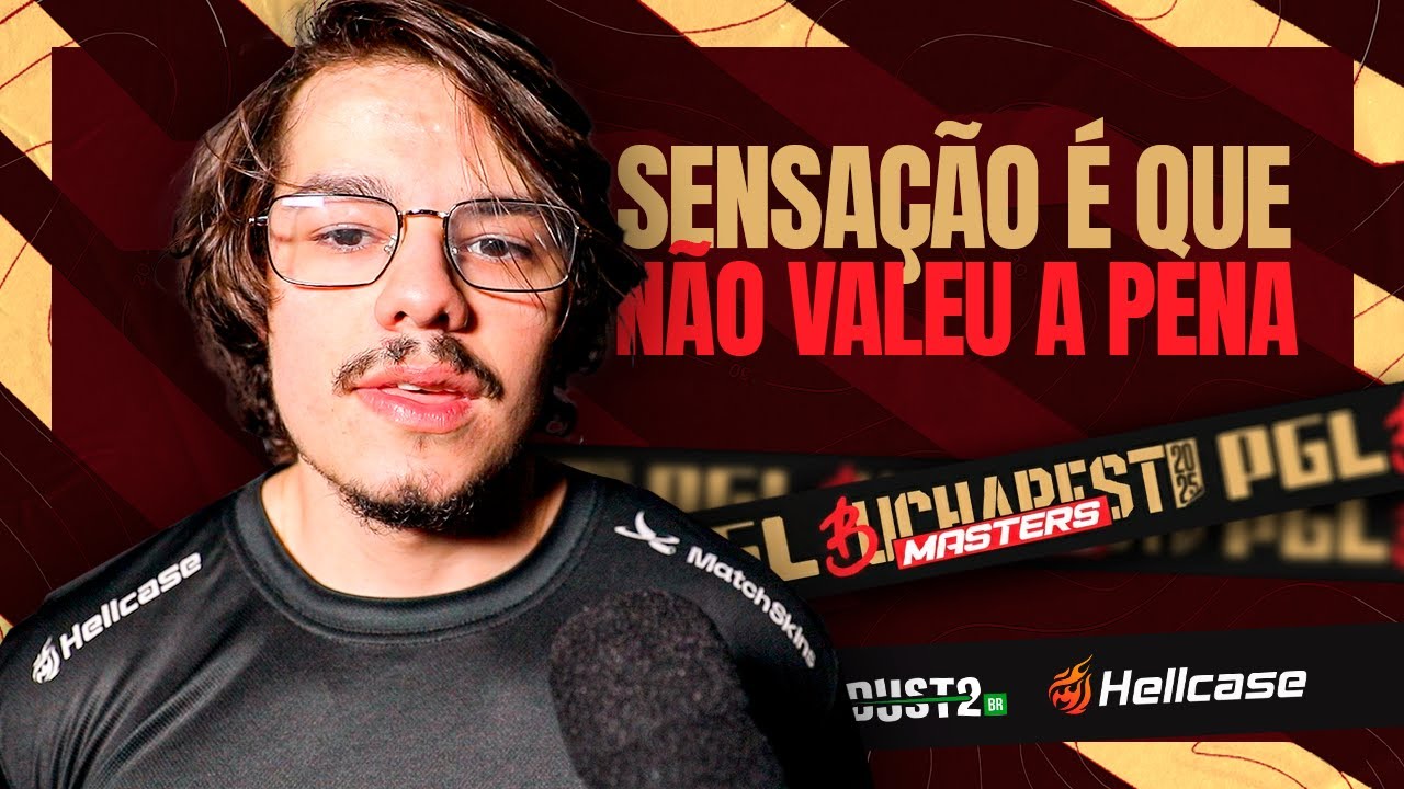 "CASCA GROSSA", DUMAU DESABAFA APÓS VICE NO PGL MASTERS BUCHAREST