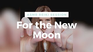 ASMR Reiki and Healing Crystal Session to Stabalize Energy for the New Moon 🌑 screenshot 4