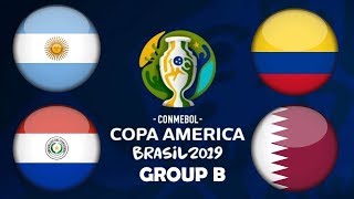 2019 COPA AMERICA - GROUP B PREDICTIONS