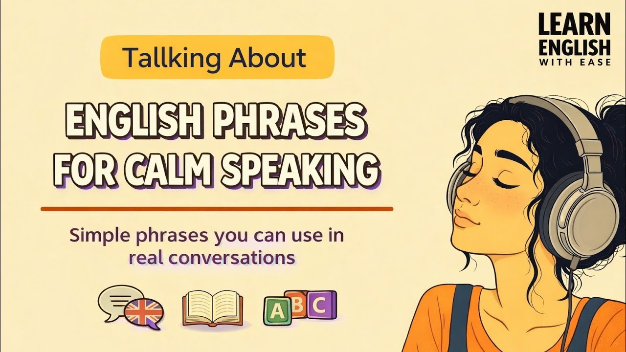 Simple English Phrases That Make You Sound Calm, Not Perfect