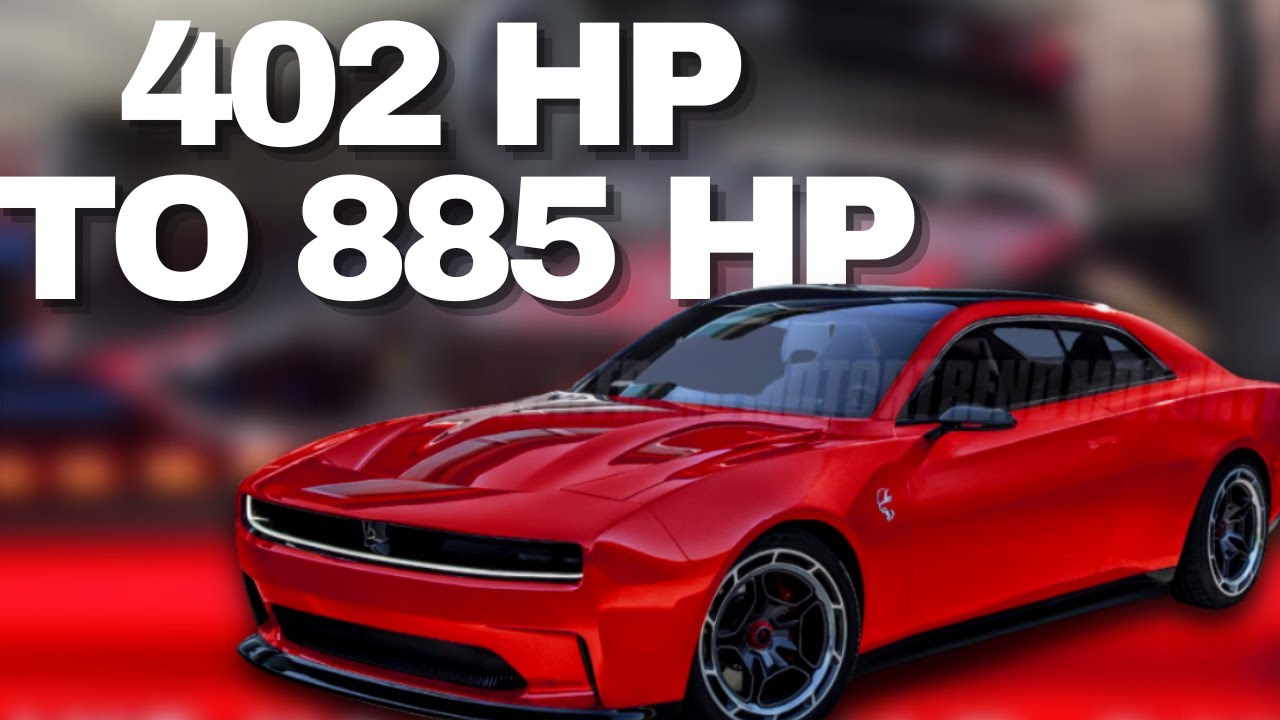 AllElectric Dodge Charger May Start With 402 HP And Top Out At 885 HP
