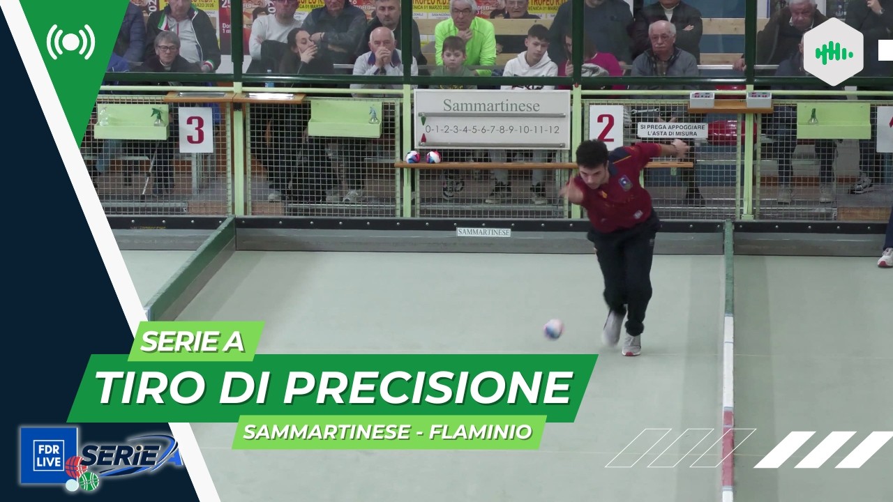 SAMMARTINESE VS FLAMINIO - TIRO DI PRECISIONE - Campionato Serie A 2025/2026