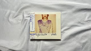 Taylor Swift | 1989 (Japanese Standard Edition) | CD Unboxing