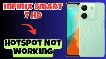 Infinix Smart 7 HD Hotspot Not Working || How to solve the hotspot issues || Solution of hotspot
