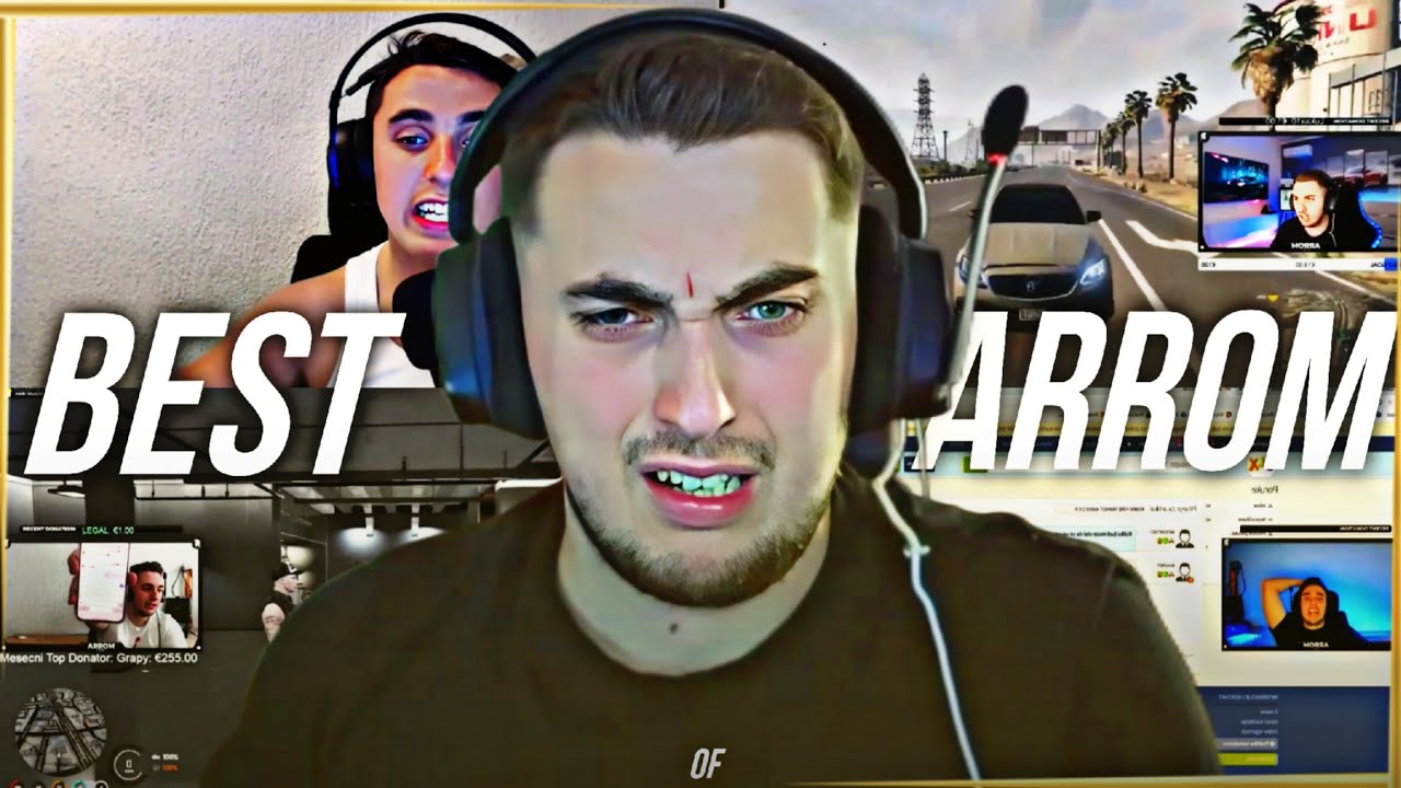 Best of ARROM!😂*Najbolji trenutci sa lajva pt.3*