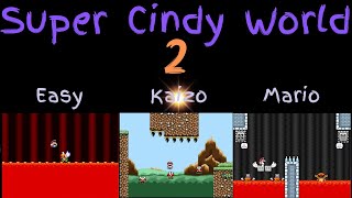 Super Cindy World 2 - SMW Kaizo Hack - Complete Game