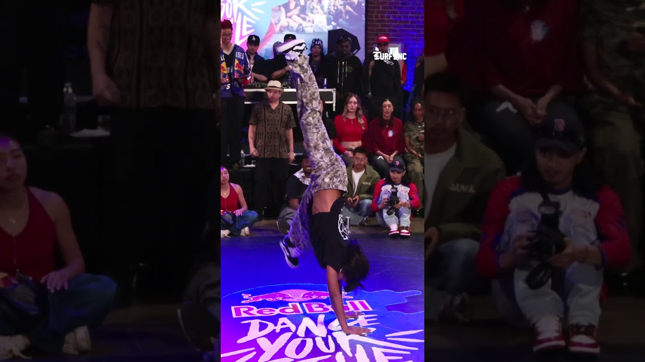 Tae Ninja SHUTS IT DOWN On This Round! TURFinc Red Bull Dance Your Style 