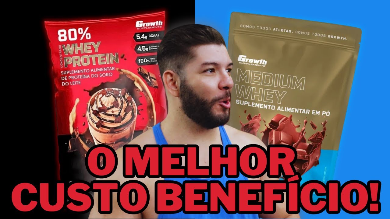 QUAL O MELHOR WHEY PROTEIN CUSTO BENEFÍCIO DE 2025? - YouTube
