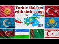 Sounds of Turkic languages, Turkic songs, Turkic nations, Türk milletleri Türk şarkılar Türk sesleri