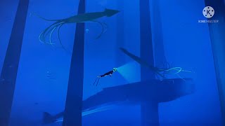 ABZÛ - Giant Squid and Sperm Whales