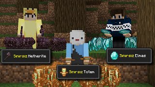 Minecraft Rastgele Eşya Yarışması VS 2 Avcı (manhunt)