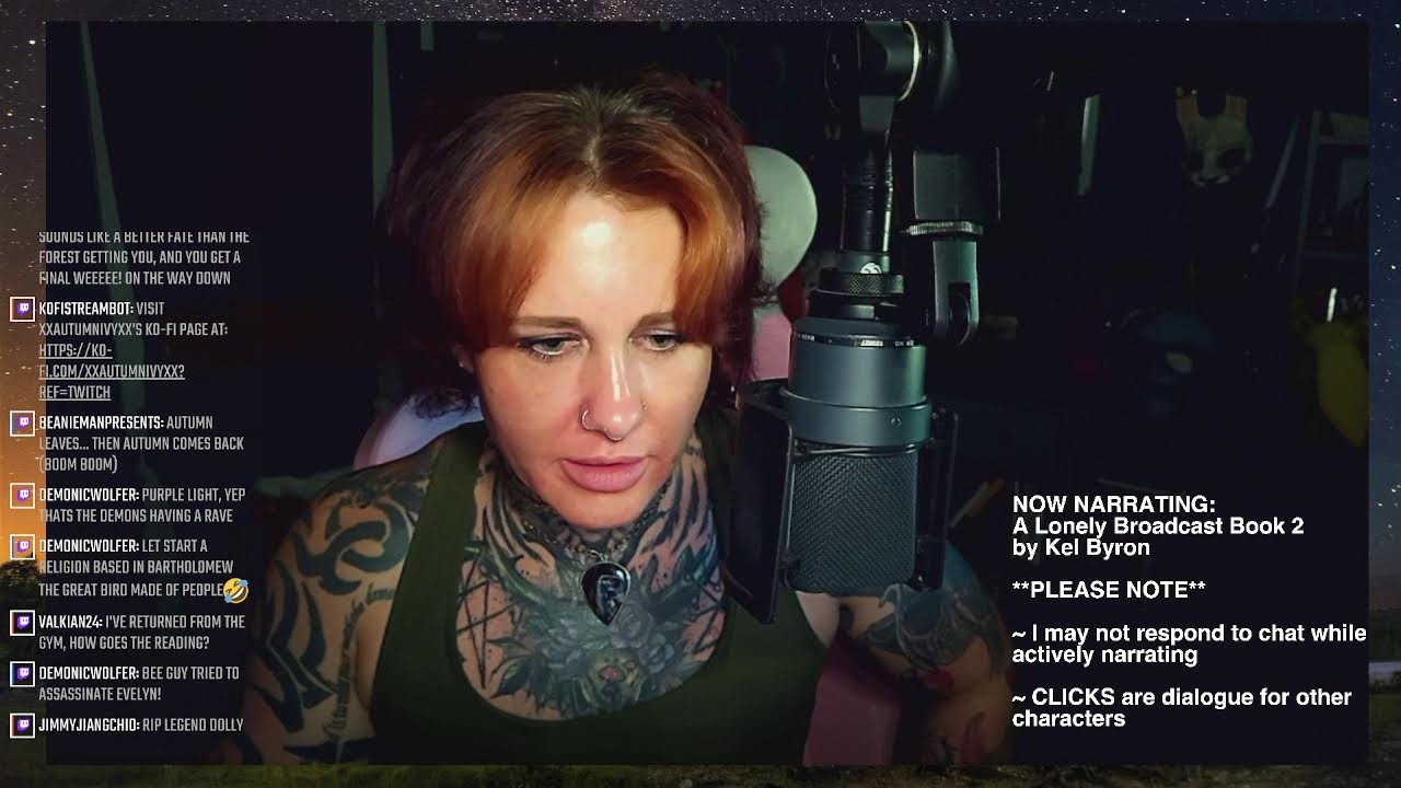 Narrating A Lonely Broadcast Book 2 LIVE!