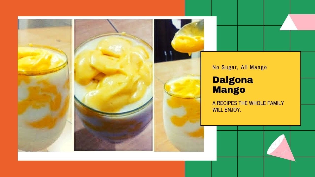 Dalgona Mango Shenoy's Kitchen YouTube