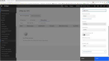 Connecting On-Prem to IBM Cloud - How to create a PowerVS VPN on IBM Cloud