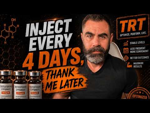 Why less Frequent TRT injections JUST WORK