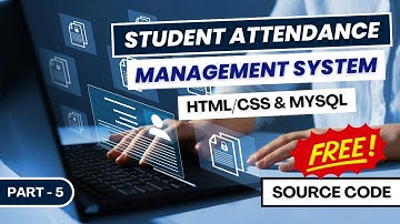 Student Attendance Management System Project in PHP MYSQL with Source Code |SAMS |IT Expert Learning