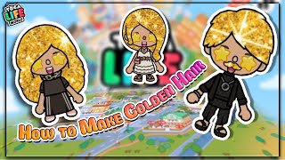 How to Make Golden Hair in Toca Boca The World screenshot 3