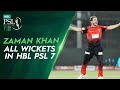 Zaman khan all wickets in hbl psl 7  ml2t