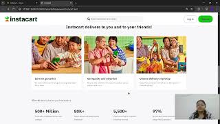 Instacart Website Clone | HTML & CSS Frontend Project
