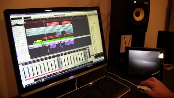 iPad DAW Control Via Wi Fi With xDisplay Remote Monitor App