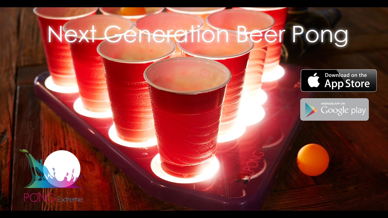 PONG EXTREME Interactive Beer Pong Board!! Compete your beer pong ranking with friends! YouTube