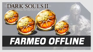 🌞Cómo y dónde FARMEAR MEDALLAS DE LUZ SOLAR OFFLINE en Dark Souls II: SOTFS