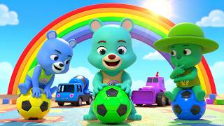 0147 Apprendre les couleurs avec un jeu de football v001 screenshot 2