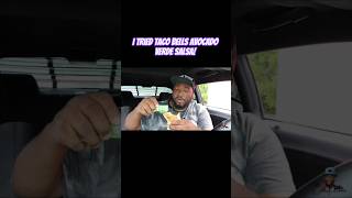 I Tried Taco Bell Avacoda Verde Salsa! #shorts