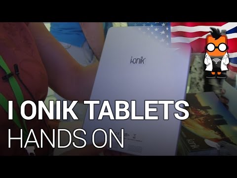 I-Onik Tablets Hands On - Aluminum Frame with Intel Inside