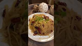 Spicy And Sour Shredded Potato 酸辣土豆丝 Resimi