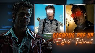 Glowing pop up effect tutorial in alight motion | aura edits