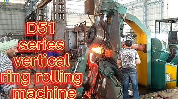D51 series vertical ring rolling machine