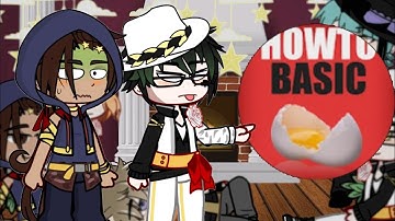 Twisted Wonderland React to HOW TO BASIC (original by @melody.1260 )