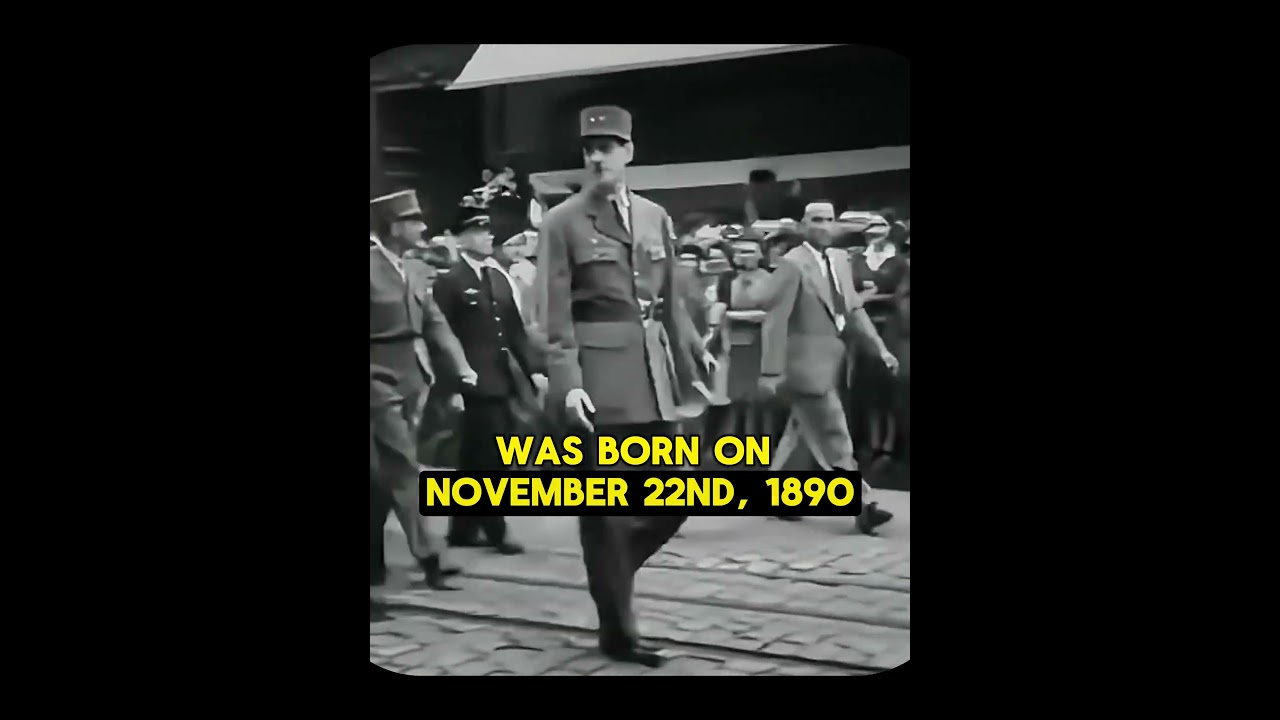 Charles De Gaulle celebrate his birthday on November 22. 