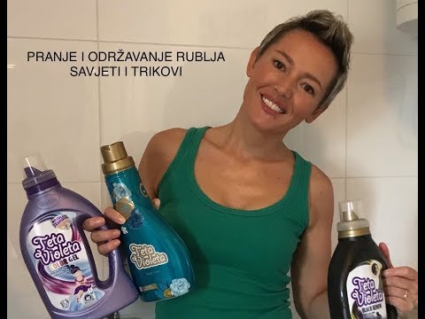 LAUNDRY ROUTINE- KAKO PRATI I ODRZAVATI RUBLJE- savjeti i trikovi