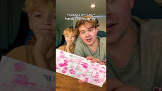 Information Francis got a love letter! Update