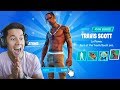 Kber travis scott skinnet  dansk fortnite