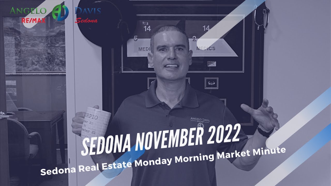 Sedona Real Estate Monday Morning Market Minute November 2022 YouTube