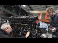 187 restoration of lancaster nx611 year 6 fins fitted to nx611  rr merlin block assembly