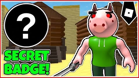 How to get SECRET "?" BADGE + PATCH THE PIG MORPH/SKIN in PIGGY RP CUSTOMS! - ROBLOX