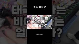 태국 길거리에서 비아그라 씨알리스 판매? 