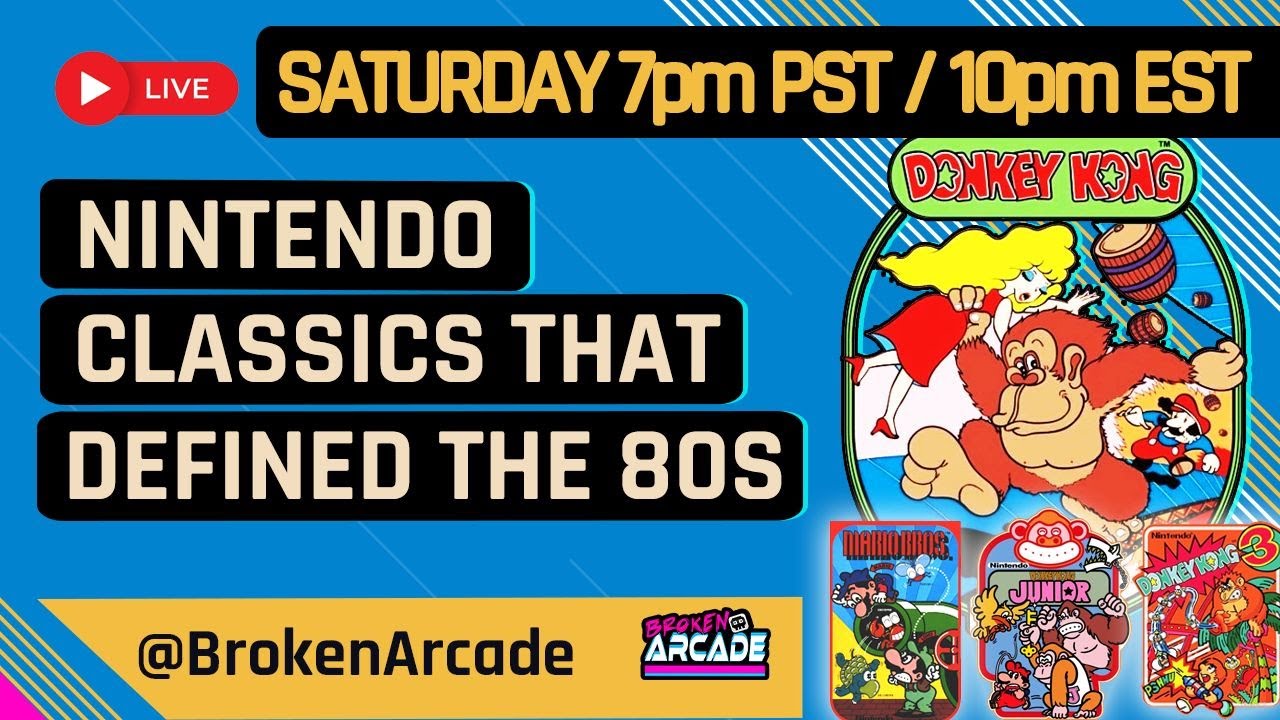 Nintendo Classics that Defined the 80s | Arcade History & Gameplay