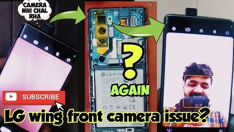 Lg wing front camera not working? 😎 100% problem solve😊#mustwatch Reset mobile #vlog #youtube 2500rs