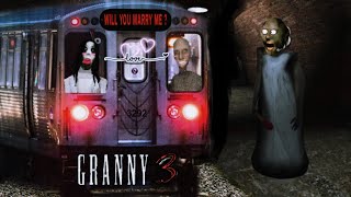 HORROR TRAIN ESCAPE IN GRANNY CHAPTER 3 #teamdarkcampers #granny #granny3